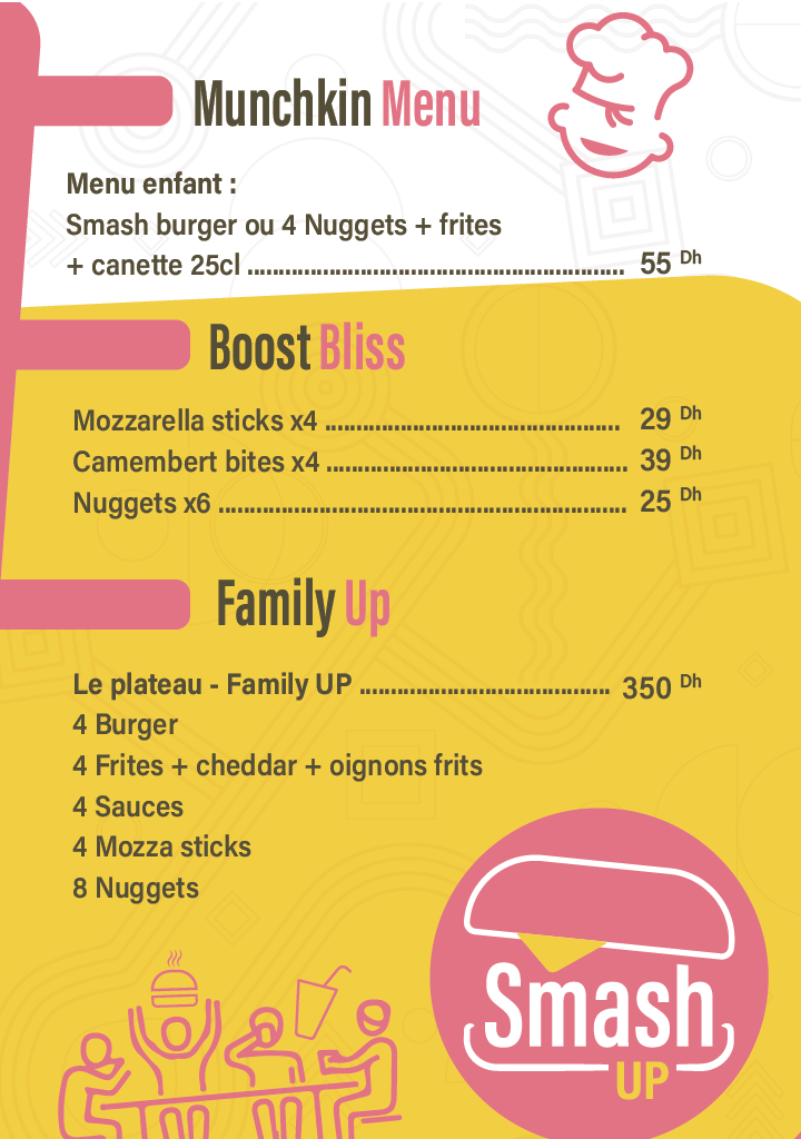 Menu Smash'Up